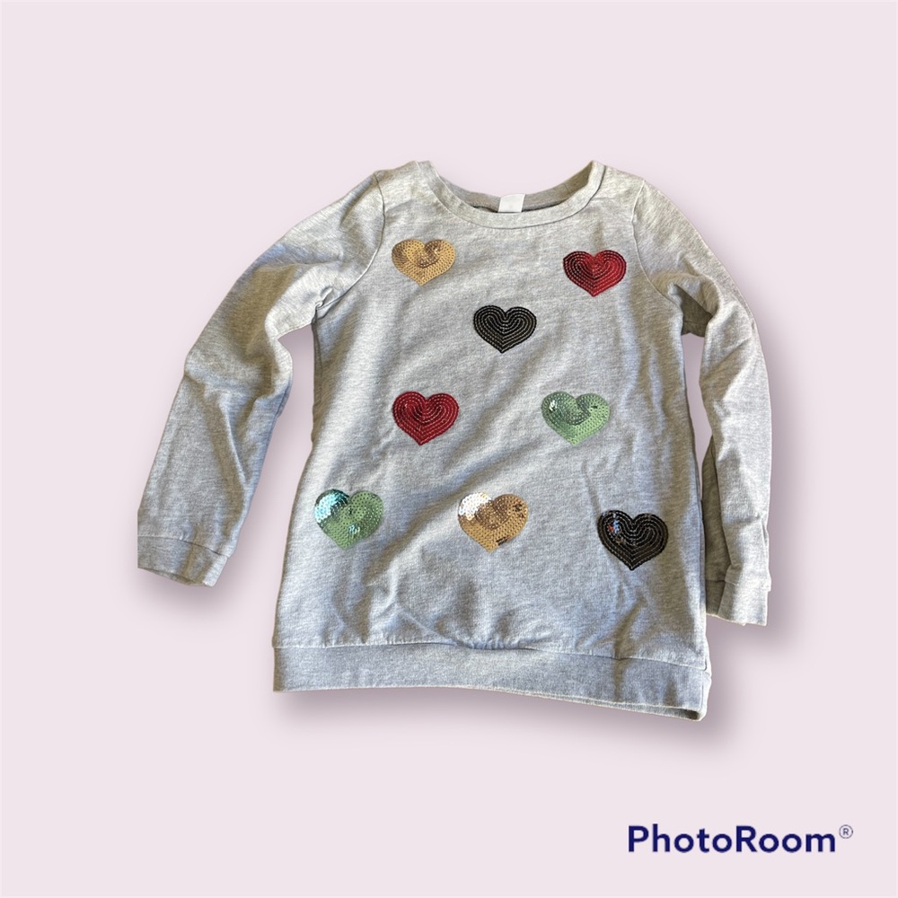 Girls sweat shirt size 8 - Carters. Like New